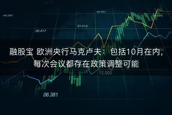 融股宝 欧洲央行马克卢夫：包括10月在内，每次会议都存在政策调整可能